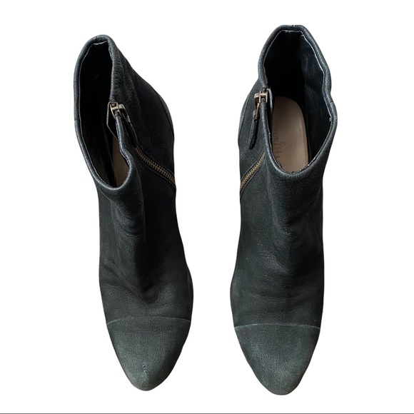 Cole Haan | black nubuck ankle boots size 8.5 B - Picture 3 of 11